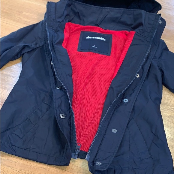 ABERCROMBIE ~ Water/Wind Resistant Jacket L - Picture 5 of 8
